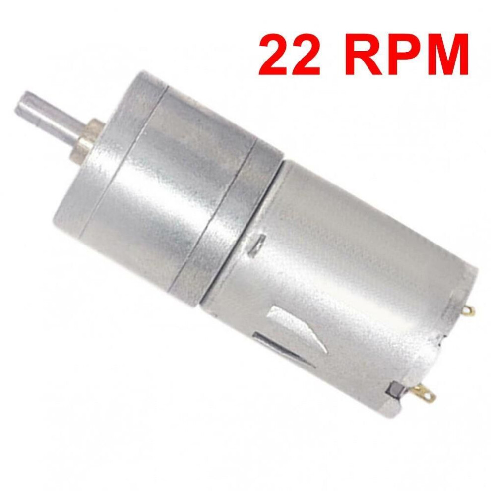 (22 RPM) Geared Motor JGA V Direction Of Rotation Load Speed