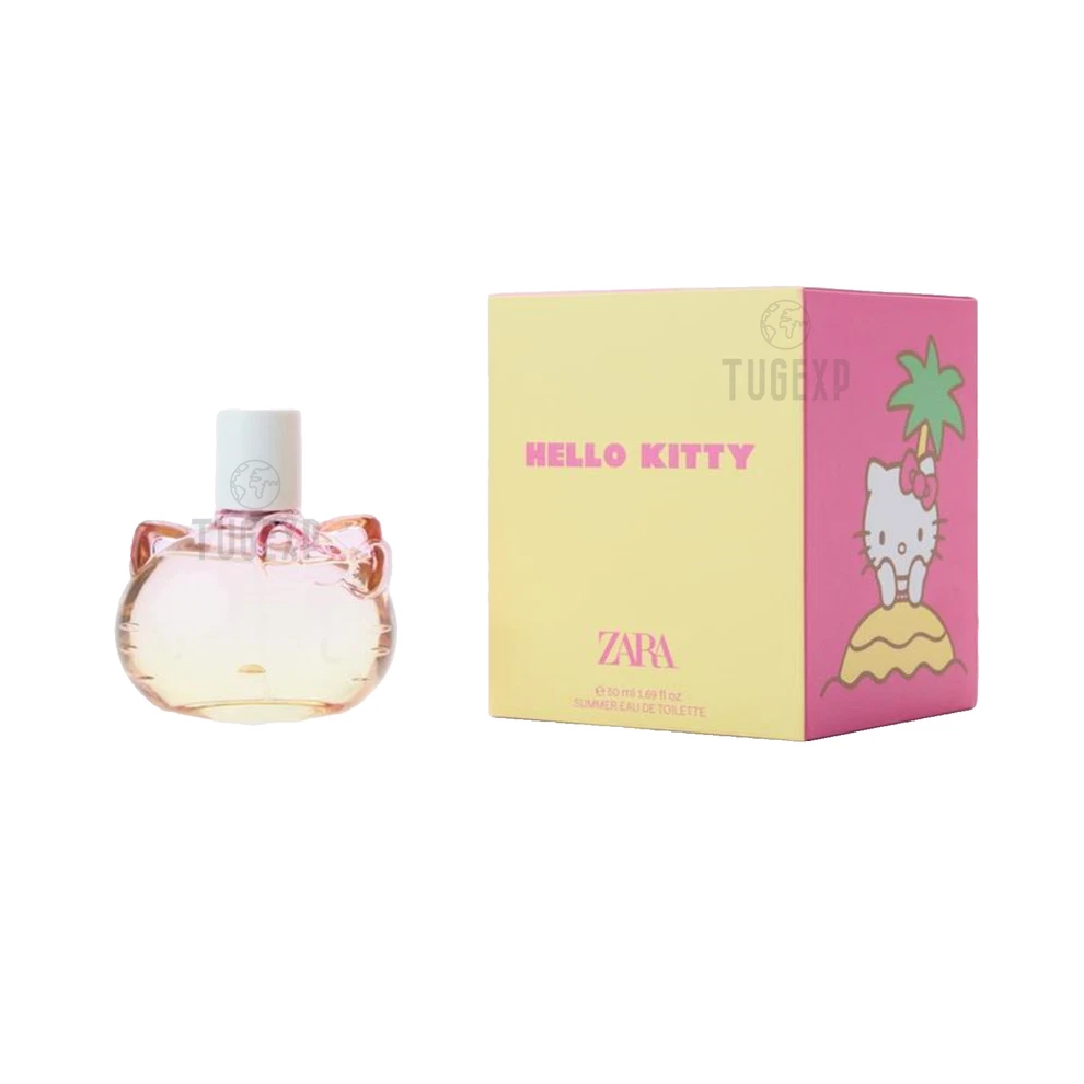Zara Hello Kitty Summer Eau De Toilette Perfume Fragrance 1.69Oz