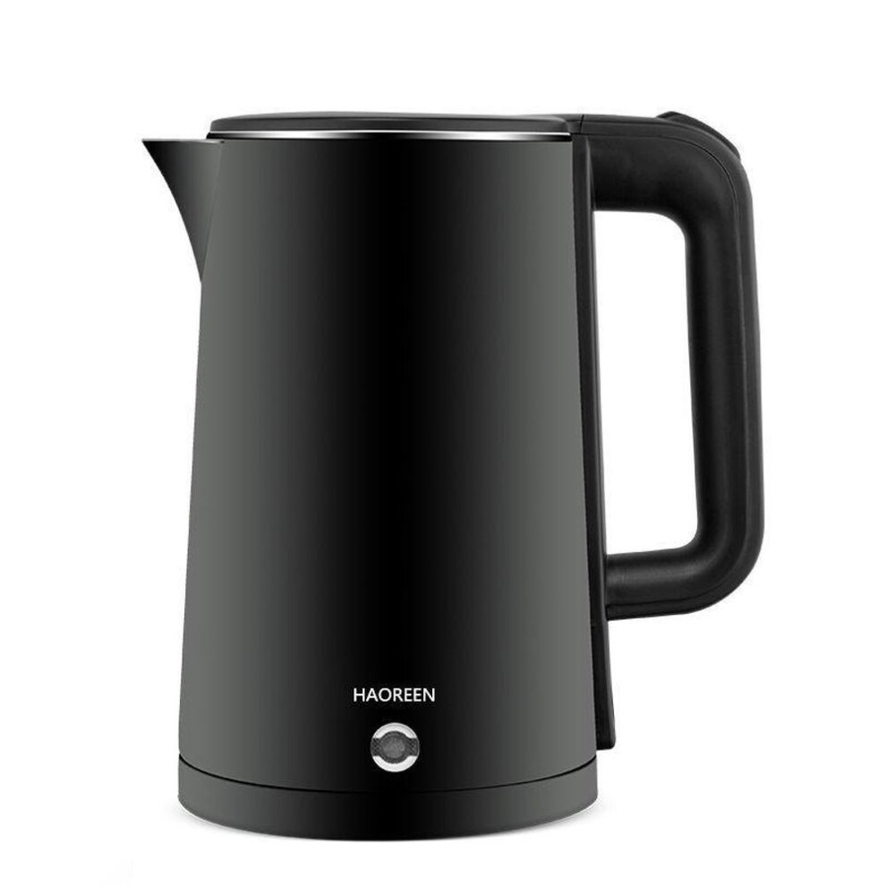 (black) Electric Heating Water Stainless Steel Household Quick-burning Pot Boil The Kettle Water Boiler Electric Kettle Heat Preservation for Living Room