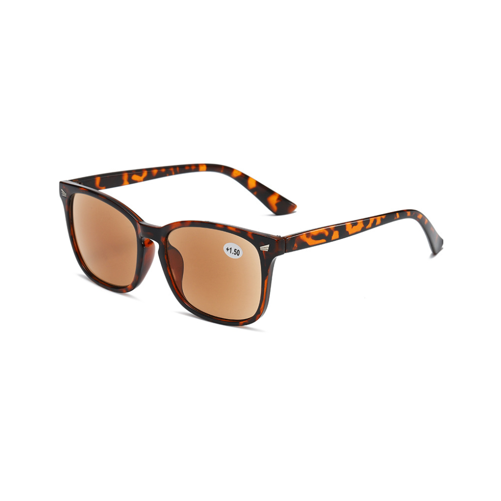 (Tortoiseshell, +1.00) (Matte Black, +2.50) NEW HOT Sun Readers Tinted Reading Glasses SR05 +1.00 to +4.00 Sunglasses UV400-image-OPC-PGM2Q76-NEW
