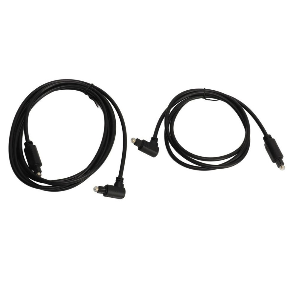 Optical Sound Cable Right Angle 360 Degree Rotatable Digital Fiber Optic Cable For Tv Bar Speaker