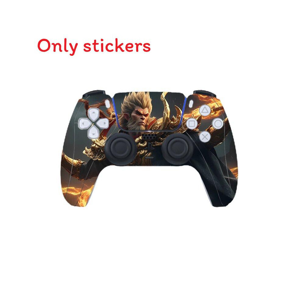 (Style N) 2PCS Black Myth Wukong Ps5 Controller Sticker Multiple Patterns Pvc Material Stick-image-OPC-PGM2X59-NEW