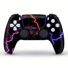 (black) 2pc For Ps5 Gamepad Protective Decal Skin For Ps5 Sticker Cover Case For Playstation 5 Controllers Stickers