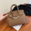 Litchi Pattern Lock Platinum Bag 1