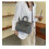 Litchi Pattern Lock Platinum Bag 3