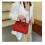 Litchi Pattern Lock Platinum Bag 2