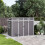 Living And Home 4*8ft Outdoor Plastic Garden Storage Shed 1