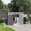 Living And Home 4*8ft Outdoor Plastic Garden Storage Shed 2