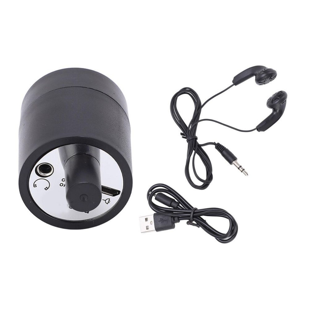 Audio Listening Wiretap Device High Accuracy Sound Amplifier Wall Listening Device With Earphone