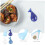 Cute Animal Chopstick Rests 4τμχ Φάλαινα Κεραμική θήκη για ξυλάκια 5