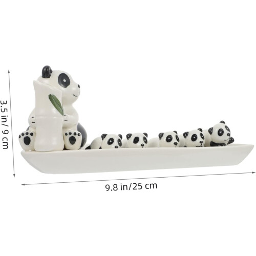 Panda Chopstick Rest Holder Chopsticks Rack Mini Chopsticks Stand 1