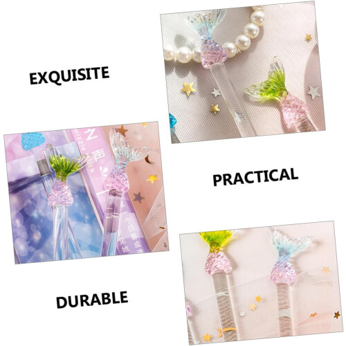 Marine Stirrer 2 Pack Γυάλινα Σουβλάκια Γοργόνας ουράς για μπαρ και κουζίνα 1