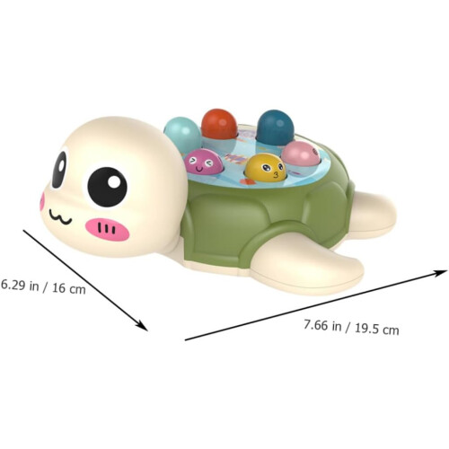 1 Σετ Early Educational Toy Whack Tortoise Game Παιχνίδι παιχνιδιών Whack Game 2