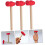 Σετ εργαλείων παιδικών παιχνιδιών Wooden Hammer Toys για επισκευές σπιτιού και Diy έργα 8