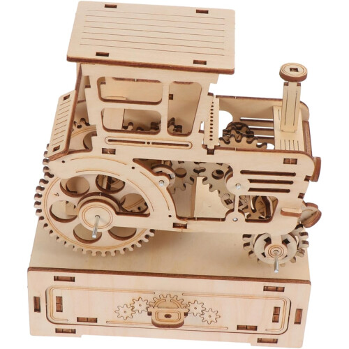 1 σετ Simulation Harvester Jigsaw Models Τρισδιάστατο παζλ DIY Model Toys