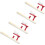4 τμχ Blowpipe Blowing Ball Παιχνίδι Floating Ball για πλαστικό 1