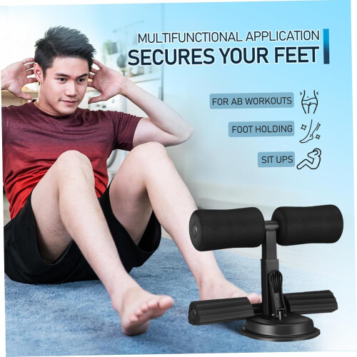 Ab Workout Assistant Sit up Bar Foot Holder Compact μηχάνημα άσκησης κοιλιακών 2