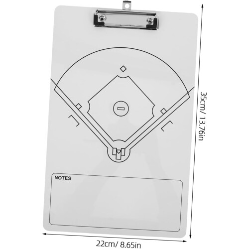 Κλιπ προπόνησης Baseball Coaching Board Erasable Whiteboard Essential for Baseball Softball Training Basketball Practice Clip 1