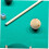 Snooker Cue Accuracy Trainer Τρύπες για προπόνηση μπιλιάρδου για βελτιωμένο έλεγχο του Cue 6