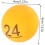Replacement Mini for Bingo Game 80pcs Numbered for Raffle Group Activities 2