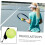 Φουσκωτά προπόνησης Rubber Tennis 2 Pack for Tennis Practice Άνετο μάλλινο κάλυμμα 8