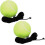 Φουσκωτά προπόνησης Rubber Tennis 2 Pack for Tennis Practice Άνετο μάλλινο κάλυμμα 1