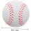 Σετ μπάλες προπόνησης Softballs 6 τμχ PU Baseballs για ασφαλή πρακτική για παιδιά αρχάριους 3