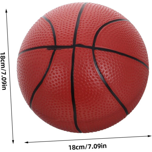 Mini Basketball 6 Pack Μαλακό Pvc Εσωτερικό Παιχνίδι Αθόρυβο Αθλητικές Μπάλες για παιδιά 1