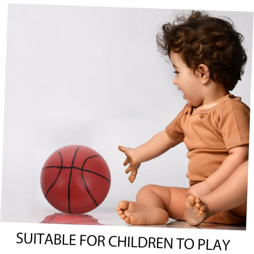 Mini Basketball 6 Pack Μαλακό Pvc Εσωτερικό Παιχνίδι Αθόρυβο Αθλητικές Μπάλες για παιδιά 2