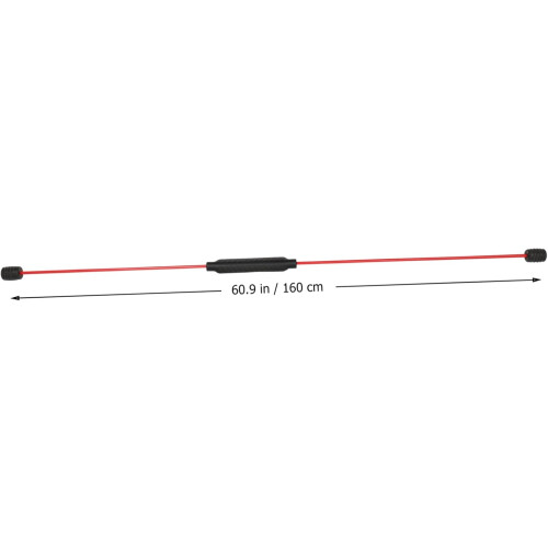 1Pc Multi Function Vibration Fitness Bar Elastic Training Rod for Home Gym Exercise Strength Training Core Stability 1