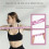 Γιόγκα Stretch Belt Fitness Resistance Strap Workout Band Ζώνες αντίστασης για ελαστική άσκηση διάτασης 3