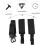 Ski Board Carrier Straps Ski Strap Strap Boot Strap for Shoulder Easy Adjustment για άνδρες Γυναίκες Μαύρο 6