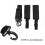 Ski Board Carrier Straps Ski Strap Strap Boot Strap for Shoulder Easy Adjustment για άνδρες Γυναίκες Μαύρο 4