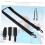 Ski Board Carrier Straps Ski Strap Strap Boot Strap for Shoulder Easy Adjustment για άνδρες Γυναίκες Μαύρο 8
