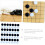 360 τμχ Pieces Go Games Go Chess Stone Επιτραπέζιο τσαντάκι παιχνιδιών Small Craft Chess 4