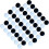 360 τμχ Pieces Go Games Go Chess Stone Επιτραπέζιο τσαντάκι παιχνιδιών Small Craft Chess 1