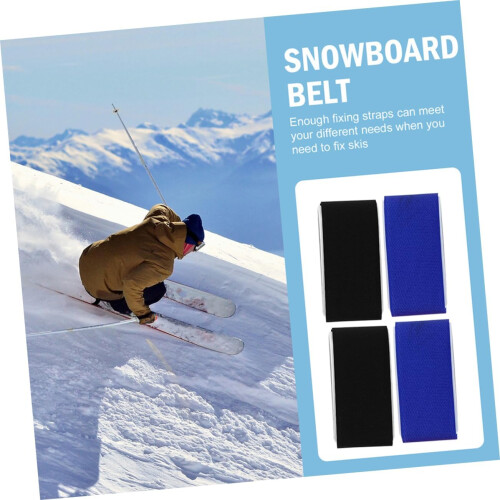 Ζώνη στερέωσης έλκηθρου 6 Pack Skis Fixing Band Ελαφρύ για άνετο σκι 2