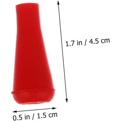 Εξασκηθείτε στις κεφαλές βελών 10 τμχ Archery Rubber Broadhead Tip για βέλη 6mm για σκοποβολή 1