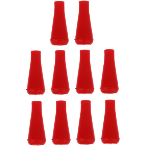 Εξασκηθείτε στις κεφαλές βελών 10 τμχ Archery Rubber Broadhead Tip για βέλη 6mm για σκοποβολή