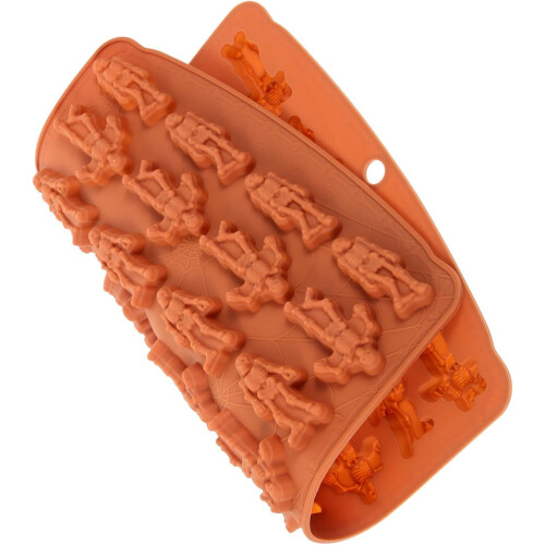 Festival Cookie Mold Holiday Cookie Mold Skeleton Cookie Making Mold Σετ φόρμες για μπισκότα σιλικόνης