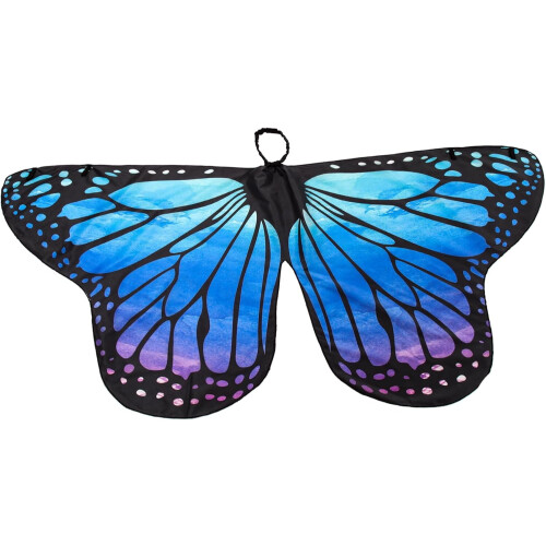 Shawl Butterflies Καλοκαιρινό Φόρεμα για Γυναικεία Αποκριάτικη Στολή Πεταλούδα Φτερά