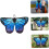 Shawl Butterflies Καλοκαιρινό Φόρεμα για Γυναικεία Αποκριάτικη Στολή Πεταλούδα Φτερά 3