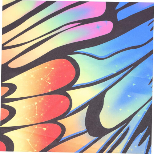 Παιδική Στολή Butterfly Cape Butterfly Wings Εορταστικό μανδύα Άνετο και απαλό υπέροχο 2