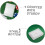 Clear Boxes 4pcs Clear Case Bank Card Box Επαγγελματική κάρτα Κουτί αποθήκευσης 5