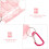 Φορητή θήκη με Carabiner Storage Box Θήκη σκληρής θήκης για εξωτερικούς χώρους 4