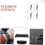Σετ θήκης Smartwatch για 5 4τμχ Αντικαταστάσιμα προστατευτικά οθόνης ρολογιών 6
