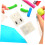 4 τμχ Έξυπνο DIY Pullback Vehicle Base Set Pottery Pottery Base for Creative Play Ideal 7