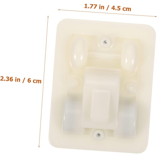 4 τμχ Έξυπνο DIY Pullback Vehicle Base Set Pottery Pottery Base for Creative Play Ideal 1