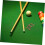 Billiards Cue Rack Γέφυρα Κεφαλή Πισίνας Cue Stick Στήριγμα Σταθερή μεταλλική κατασκευή 6