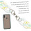 Lanyard Phone Case Chain 4 Pack Αξεσουάρ ακρυλική θήκη τηλεφώνου Διακοσμητικό εφέ 3